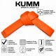 Пояс для кімоно 280 см | Помаранчевий Kumm SF0000001823