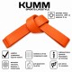Пояс для кімоно 260 см | Помаранчевий Kumm SF0000001816