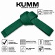 Пояс для кімоно 280 см | Зелений Kumm SF0000001700