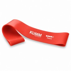 Гумка для фітнесу 30×5 см з опором 9–14 кг | Червона Kumm SF0000014915