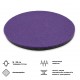 Килимок-підставка під гантелі круглий 28 см фіолетовий SF12249