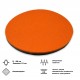 Килимок-підставка під гантелі круглий 28 см помаранчевий SF12256