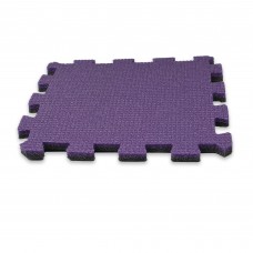 Килимок-підставка пазл під гантелі 25×25 см фіолетовий SF12218