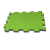 Килимок-підставка пазл під гантелі 25×25 см зелений SF12232
