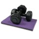Килимок-підставка під гантелі 26×18 см фіолетовий SF12270