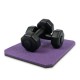 Килимок-підставка під гантелі 33×23 см фіолетовий SF12300