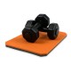 Коврик-подставка под гантели 33×23 см оранжевый SF12317