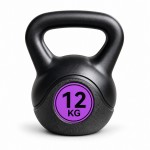 Гиря композитна 12 кг чорна | Kumm SF0000015103