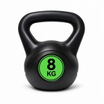 Гиря композитна 8 кг чорна | Kumm SF0000015097