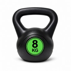 Гиря композитна 8 кг чорна | Kumm SF0000015097