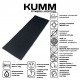 Коврик игольчатый массажный акупунктурный KUMM 38×110 см черный SF11822