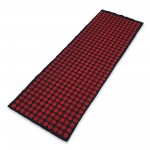 Коврик игольчатый массажный акупунктурный KUMM 38×110 см 432 элемента красный SF11853