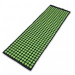 Коврик игольчатый массажный акупунктурный KUMM 38×110 см 432 элемента зеленый SF11860