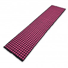 Килимок голчастий масажний акупунктурний KUMM 38×150 см 576 елементів рожевий SF12072