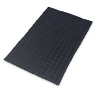 Килимок голчастий масажний акупунктурний KUMM 40×60 см 228 елемента чорний SF11778