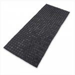 Коврик игольчатый массажный акупунктурный KUMM 48×110 см 540 элементов черный SF11921