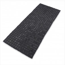Килимок голчастий масажний акупунктурний KUMM 48×110 см 540 елементів чорний SF11921