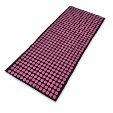 Килимок голчастий масажний акупунктурний KUMM 48×110 см 540 елементів рожевий SF11891