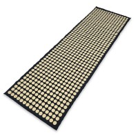 Килимок голчастий масажний акупунктурний KUMM 48×150 см 720 елементів кремовий SF11723