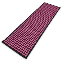 Килимок голчастий масажний акупунктурний KUMM 48×150 см 720 елементів рожевий SF11754