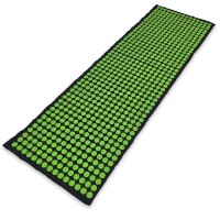 Коврик игольчатый массажный акупунктурный KUMM 48×150 см 720 элементов зеленый SF11709