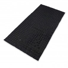 Килимок голчастий масажний акупунктурний KUMM 58×110 см 684 елемента чорний SF11945