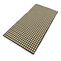 Коврик игольчатый массажный акупунктурный KUMM 58×110 см 684 элемента кремовый SF11983