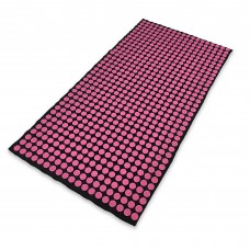 Килимок голчастий масажний акупунктурний KUMM 58×110 см 684 елемента рожевий SF11976