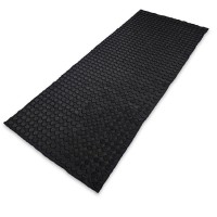 Коврик игольчатый массажный акупунктурный KUMM 58×150 см 912 элементов черный SF12027