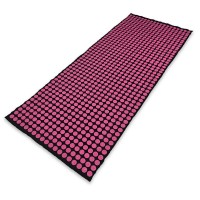 Коврик игольчатый массажный акупунктурный KUMM 58×150 см 912 элементов розовый SF12188