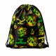 Рюкзак-мішок спортивний Kumm Neon Skulls 50×41 см | Чорний SF0000014373