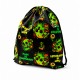 Рюкзак-мішок спортивний Kumm Neon Skulls 50×41 см | Чорний SF0000014373