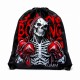 Рюкзак-мішок спортивний Kumm Skeleton Boxing 50×41 см | Чорний SF0000014366