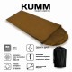 Вкладиш у спальний мішок флісовий Soft 198×75 см з капюшоном 280 г/м² | Койот Kumm