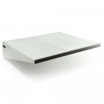 Консольна полиця з нержавіючої сталі AISI 201, 35×30×8 см, робоче навантаження до 15 кг SN11358