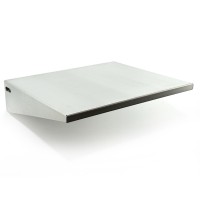 Консольна полиця з нержавіючої сталі AISI 201, 35×30×8 см, робоче навантаження до 15 кг SN11358