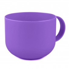 Пластиковая чашка туристическая фиолетовая 11495