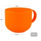 Чашка пластикова туристична помаранчева 500 мл 11501