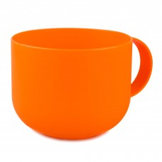 Пластиковая чашка туристическая оранжевая 11501