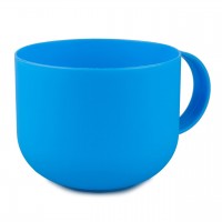 Пластикова чашка туристична синя 11532