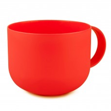 Пластиковая чашка туристическая красная 11549