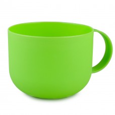 Пластиковая чашка туристическая зеленая 11556