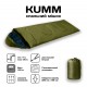 Спальний мішок ковдра з капюшоном "Average" Kumm олива ST0000001113