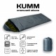 Спальний мішок ковдра з капюшоном "Average" Kumm  ST0000001151 сірий