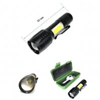 Ліхтарик ручний  акумуляторний з USB кабелем 535