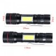 Ручний ліхтар  BL-520-T6+COB zoom + microUSB (3 режими) 