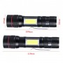 Ліхтарик ручний  з USB кабелем 520T6