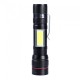 Ручний ліхтар  BL-520-T6+COB zoom + microUSB (3 режими) 