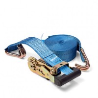 Ремінь стяжний з 2 гачками 1 тонна 6 м синій PC-1-6