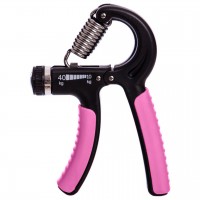 Эспандер кистевой Ножницы пружинный регулируемый 10-40 кг JLA508-PINK